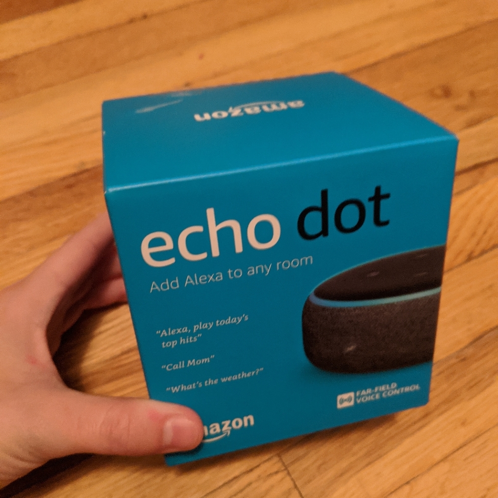 Amazon Alexa echo dot NEW NEVER OPENED GREAT PRICE